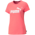PUMA Essentials Logo T-Shirt Damen 66 - rose dust XS
