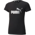 PUMA Ess+ Metallic Logo T-Shirt Mädchen 25 - vivid...