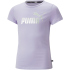 PUMA Ess+ Metallic Logo T-Shirt Mädchen 25 - vivid...