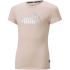 PUMA Ess+ Metallic Logo T-Shirt Mädchen 25 - vivid...