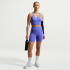 NIKE Pro Seamless Dri-FIT High-Waist kurze Leggings Damen...