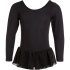 ZigZag Lulu Gymnastikanzug Kinder 1001 - black 2 (92/98)