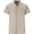 Cruz Camilo kurzarm Leinenhemd Herren 1265 - island fossil S