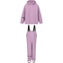 ZigZag Roze Printed PU Regenjacke + Regenhose Set Kinder...