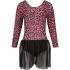 ZigZag Ditte Printed Gymnastikanzug Kinder 3748 - print...