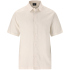 Cruz Micky kurzarm Leinenhemd Herren 1002 - white S