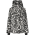 SLOPE Kenai Allover Print Skijacke Damen 1002 - white XS