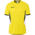 uhlsport Equipe 29 T-Shirt schwarz/weiß/steingrau S
