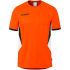 uhlsport Equipe 29 T-Shirt schwarz/weiß/steingrau S