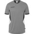 uhlsport Equipe 29 T-Shirt schwarz/weiß/steingrau S