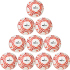 10er Ballpaket DERBYSTAR Junior S-Light 290g...