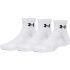 3er Pack UNDER ARMOUR Performance Cotton Quater Socken...