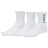 3er Pack UNDER ARMOUR 3-Maker halbhohe Socken 001 -...
