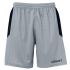 uhlsport GOAL Shorts Kinder dark grey melange/schwarz 116