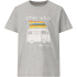 ZigZag Woodtown Melange T-Shirt Kinder 1005 - light grey...