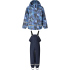 ZigZag Kaspar PU Regenjacke + Regenhose Set Kinder 2002 -...