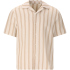 nou Puth kurzarm Hemd Herren 1310 - almond milk S