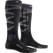 dark grey melange/black