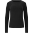Athlecia Lenga Rib Langarmshirt Damen 1001 - black 34