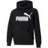 PUMA Essentials Big Logo Fleece-Hoodie Jungen PUMA black 116