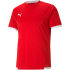 PUMA teamLIGA Trikot Herren cordovan/puma white XL