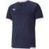 PUMA teamLIGA Trikot Herren cordovan/puma white XL