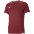 PUMA teamLIGA Trikot Herren cordovan/puma white XL