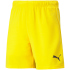 PUMA teamRISE Shorts Kinder cyber yellow/puma black 164