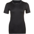 ENDURANCE Power kurzarm Laufshirt Damen 1001 - black 40