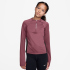 NIKE Pro Dri-FIT 1/2-Zip Trainingsshirt Mädchen 010...