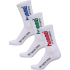 3er Pack hummel hml lange Sportsocken 9001 - white 46-48
