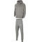 charcoal heathr/white