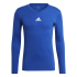 adidas Team Base langarm Funktionsshirt Herren black XS