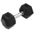 TRENDY SPORT Hex Dumbbell Hantel sechseckig schwarz 1 kg