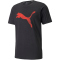 puma black heather/red