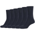 6er Pack camano Silky Feeling Crew Socken Damen 0001 -...