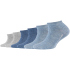 6er Pack camano Soft Bio-Baumwoll Sneakersocken Kinder...