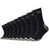 9er Pack camano Work Crew Socken 9700 - dark grey melange...