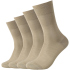 4er Pack camano Mercerised Baumwolle Crew Socken Herren...