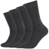 4er Pack camano Soft Bio-Baumwolle Crew Socken Herren...