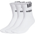 3er Pack adidas 3-Streifen Linear Half-Crew Cushioned...