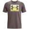 057 - ash taupe/white/lime yellow