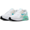 127 - white/teal nebula-jade ice-black