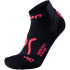 UYN Run Super Fast Laufsocken Damen black/anthrazit 39-40