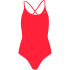 PUMA Swim V-Neck Crossback Badeanzug Damen 01 - navy XS