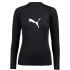 PUMA Swim langarm Rashguard Shirt Damen 01 - black XS