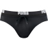 PUMA Swim Logo Brief Badehose Herren 01 - navy XS