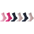 6er Pack camano Soft Flowers Crew Socken Kinder 3311 -...