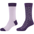 2er Pack camano Soft Wild Dots Crew Socken Damen 4898 -...