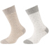 2er Pack camano Soft Bio-Baumwoll Crew Socken Kinder 1201...